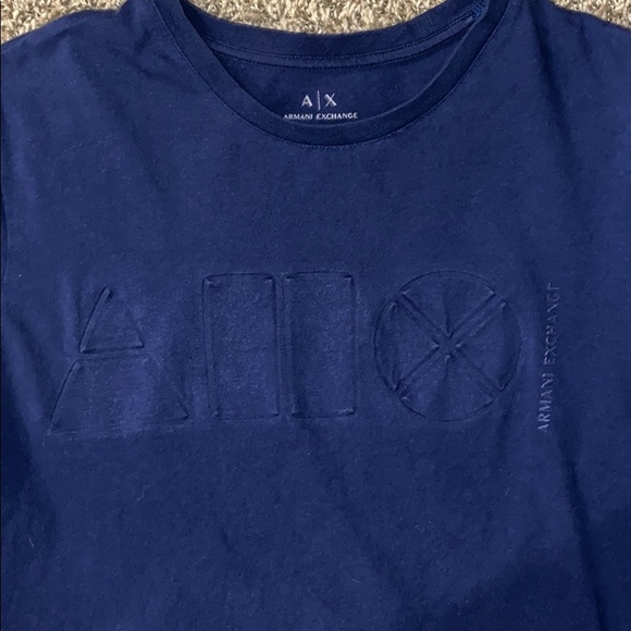 Dark blue Armani exchange T-shirt - Picture 2 of 4